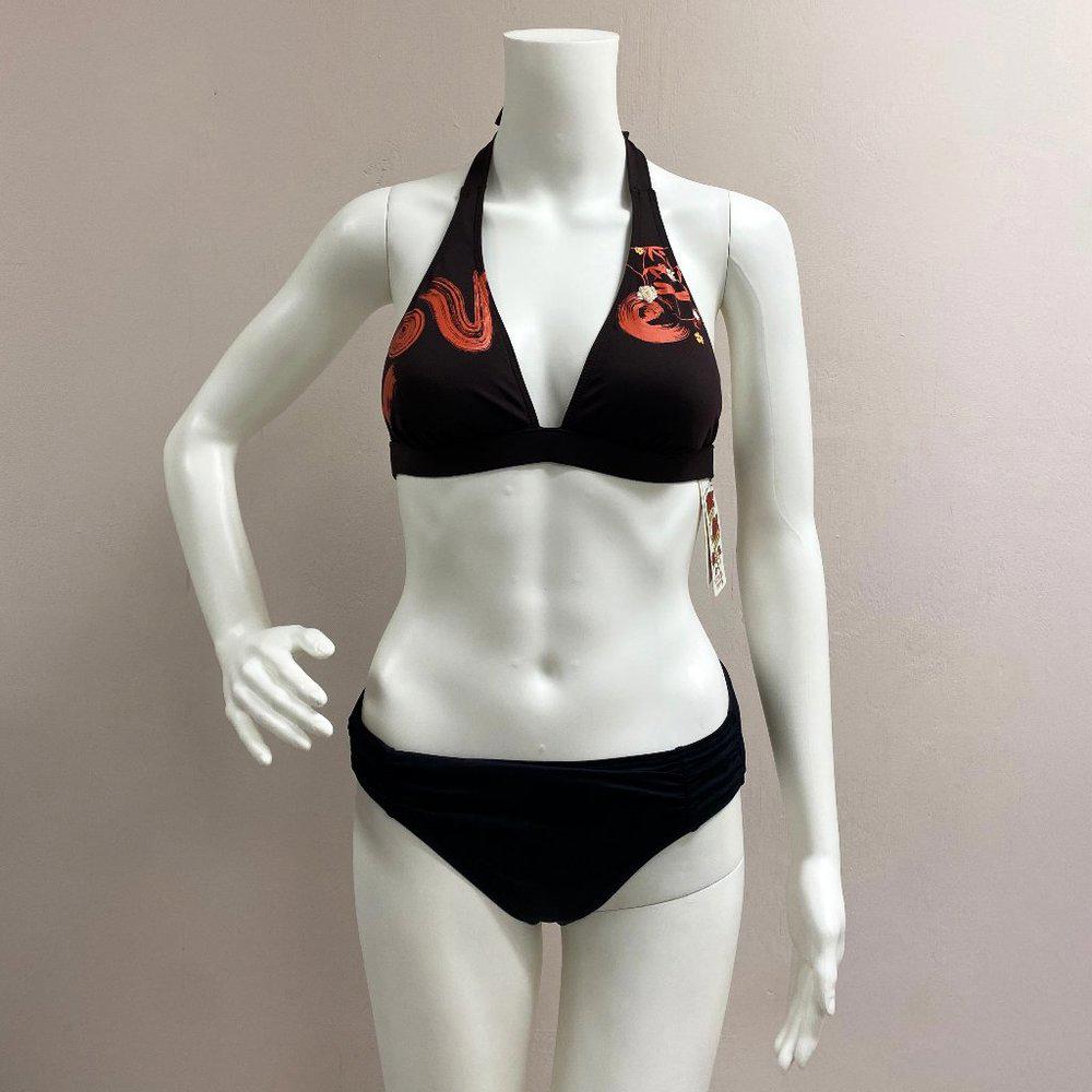Lucky Brand Brown Bikini Top