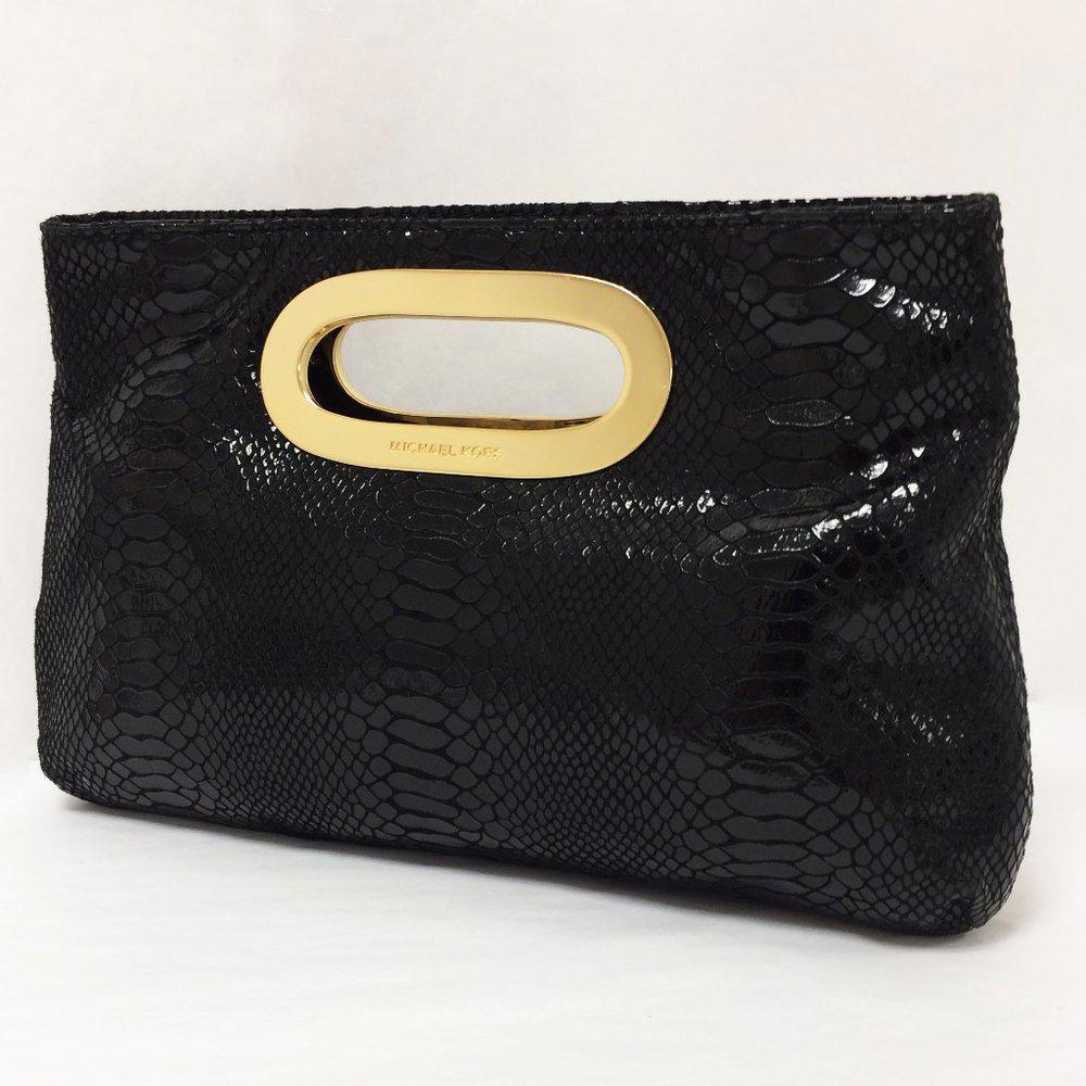 Michael by Michael Kors Berkley Embossed Clutch