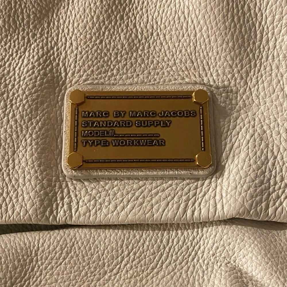 Marc by Marc Jacobs Classic Q Ukita White Satchel Bag
