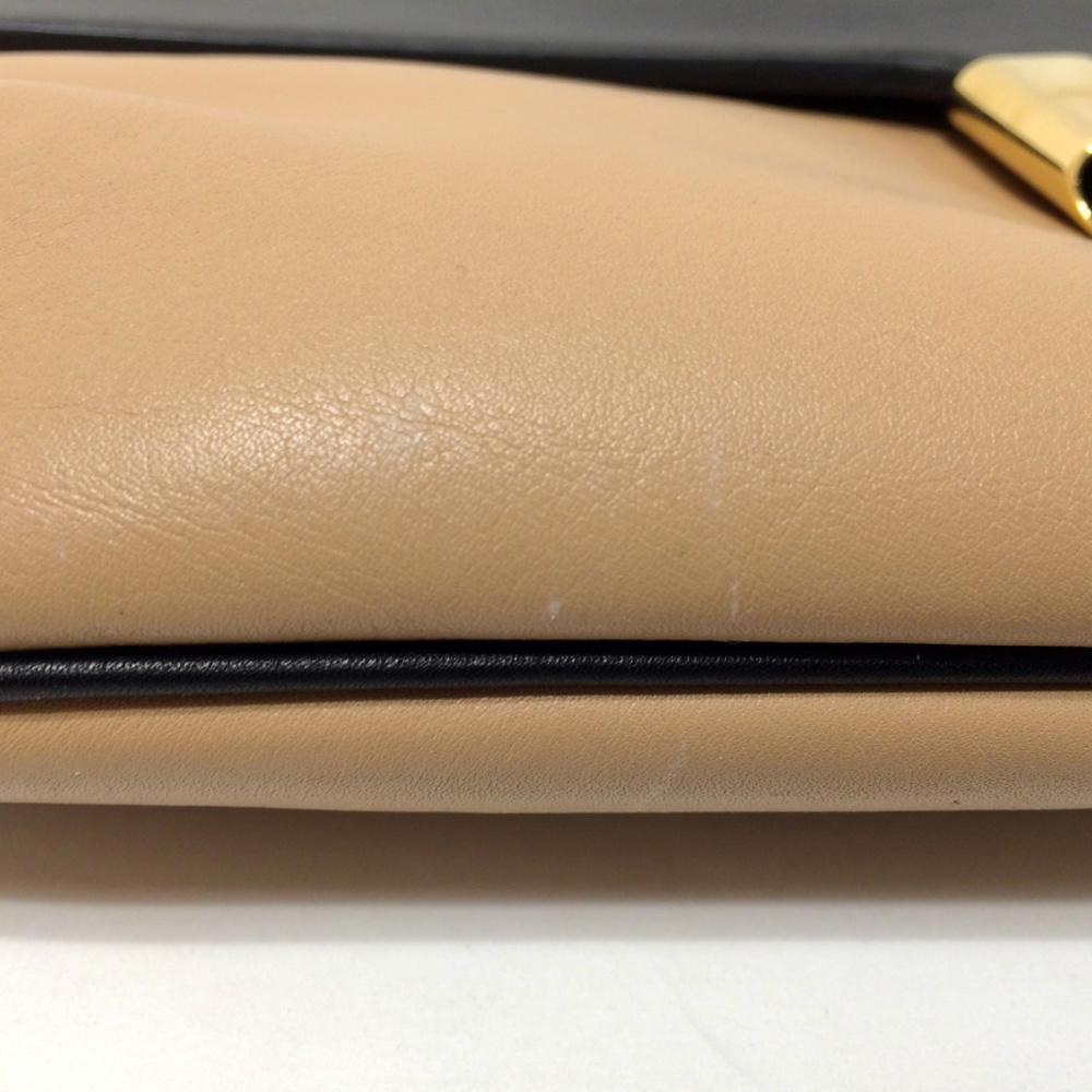 Chloe Amelia Leather Clutch Bag