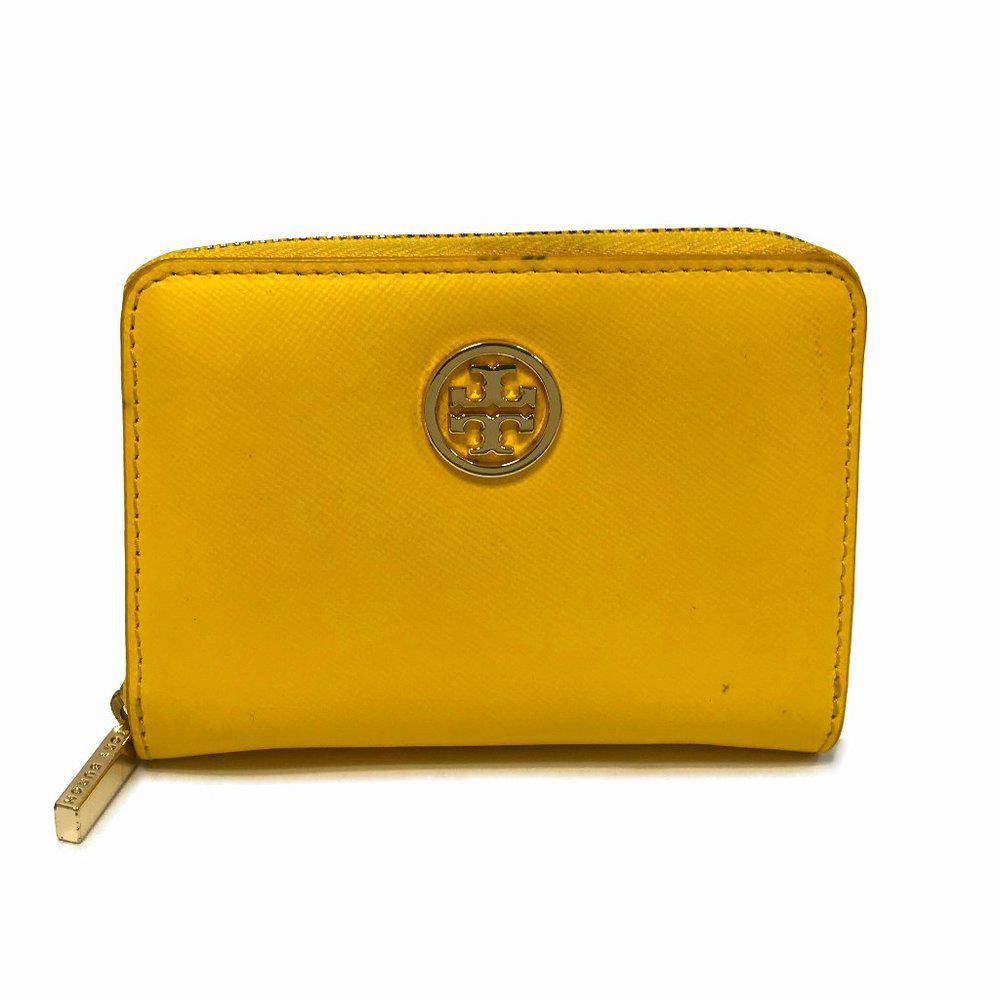 Tory Burch Robinson Mini Yellow Coin Purse