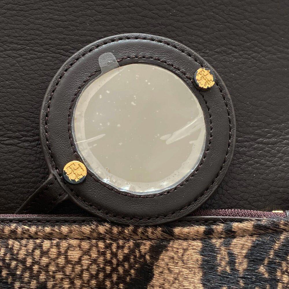 Tory Burch Resin Top Snakeprint Bag