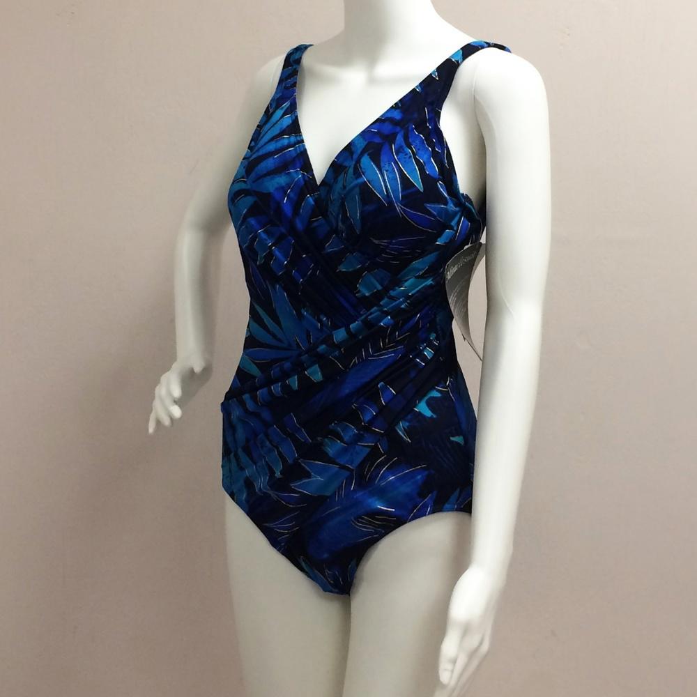 Miraclesuit Oceanus Blue One piece Suit
