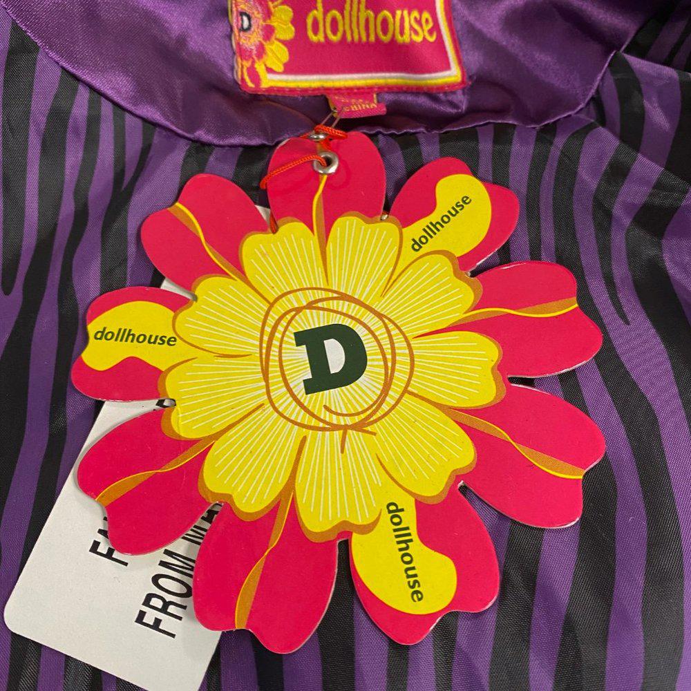 Dollhouse Purple Puffer Coat