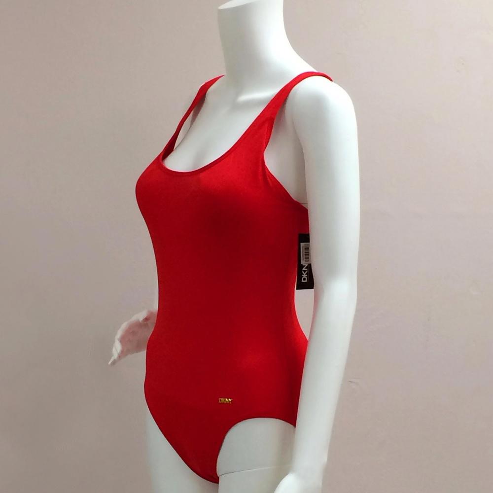 DKNY Flame Over the shoulder Swimsuit
