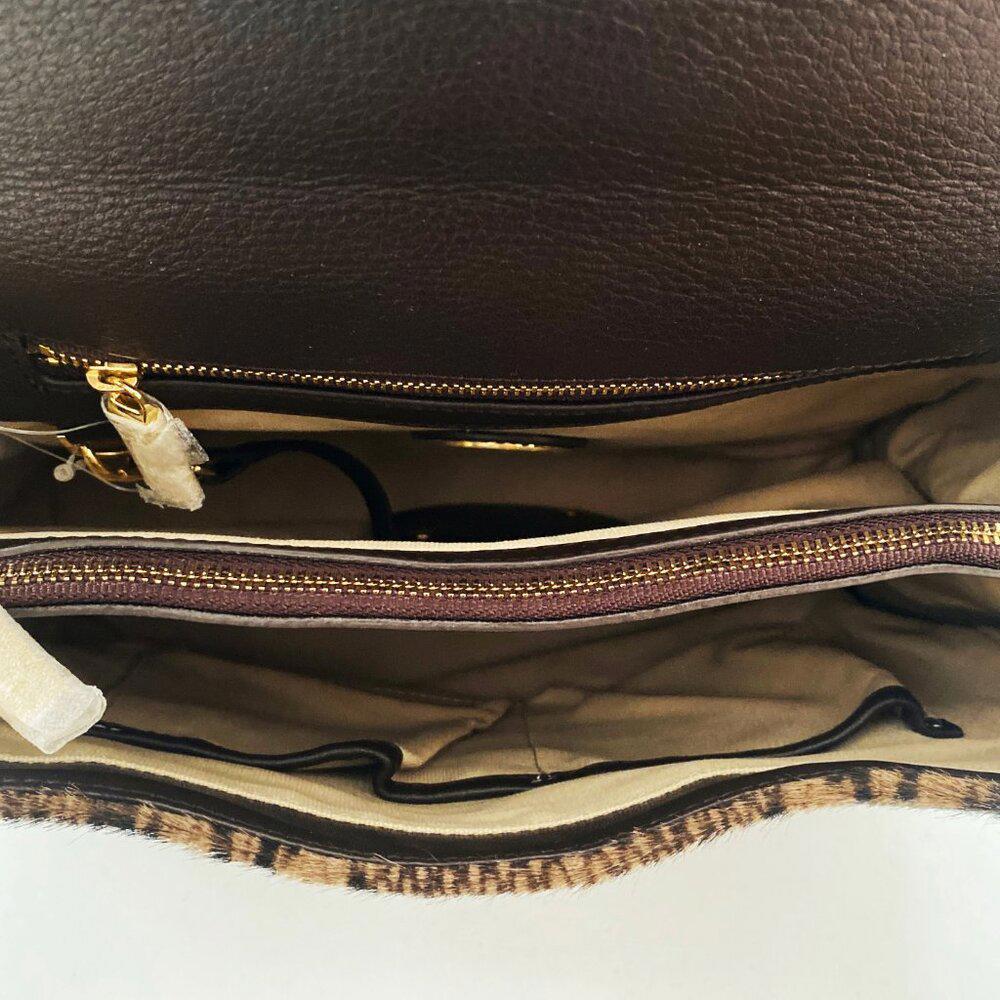 Tory Burch Resin Top Snakeprint Bag