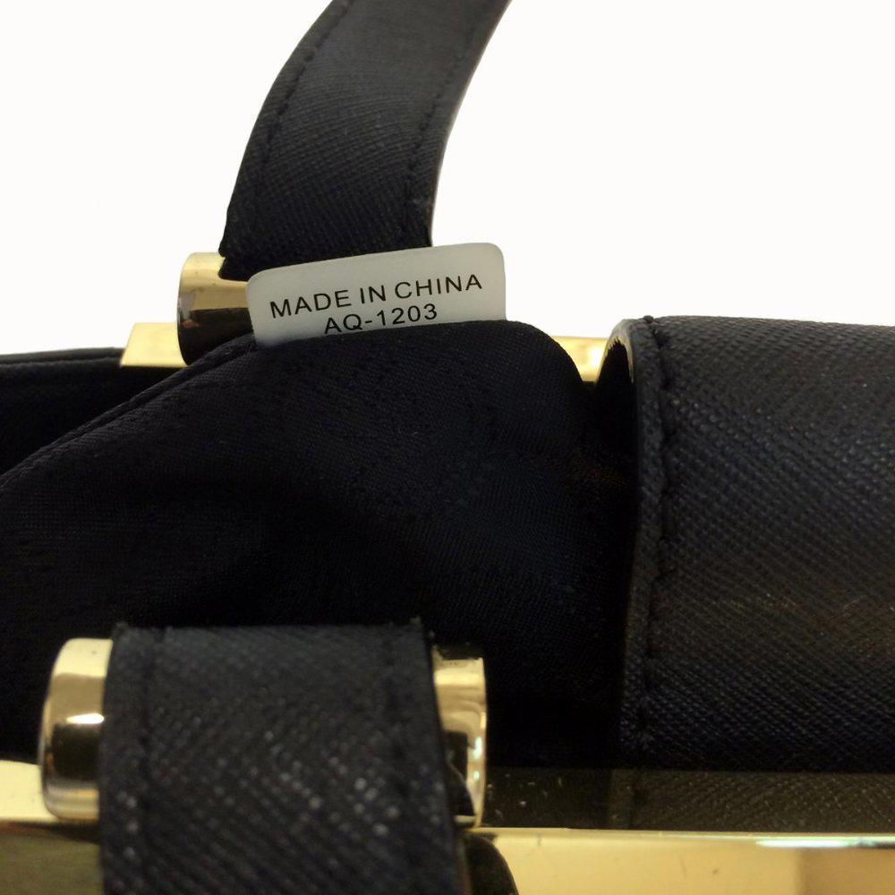 Michael by Michael Kors Tilda Black Leather Satchel