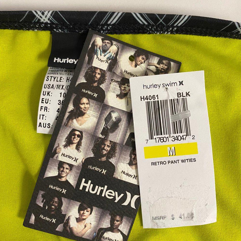 Hurley Retro Checked Hipster Bottom