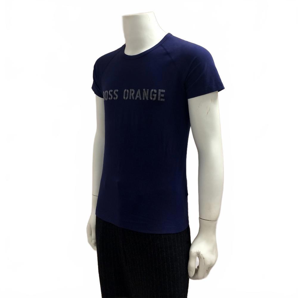 Boss by Hugo Boss Navy Blue Men T - Shirt Size L