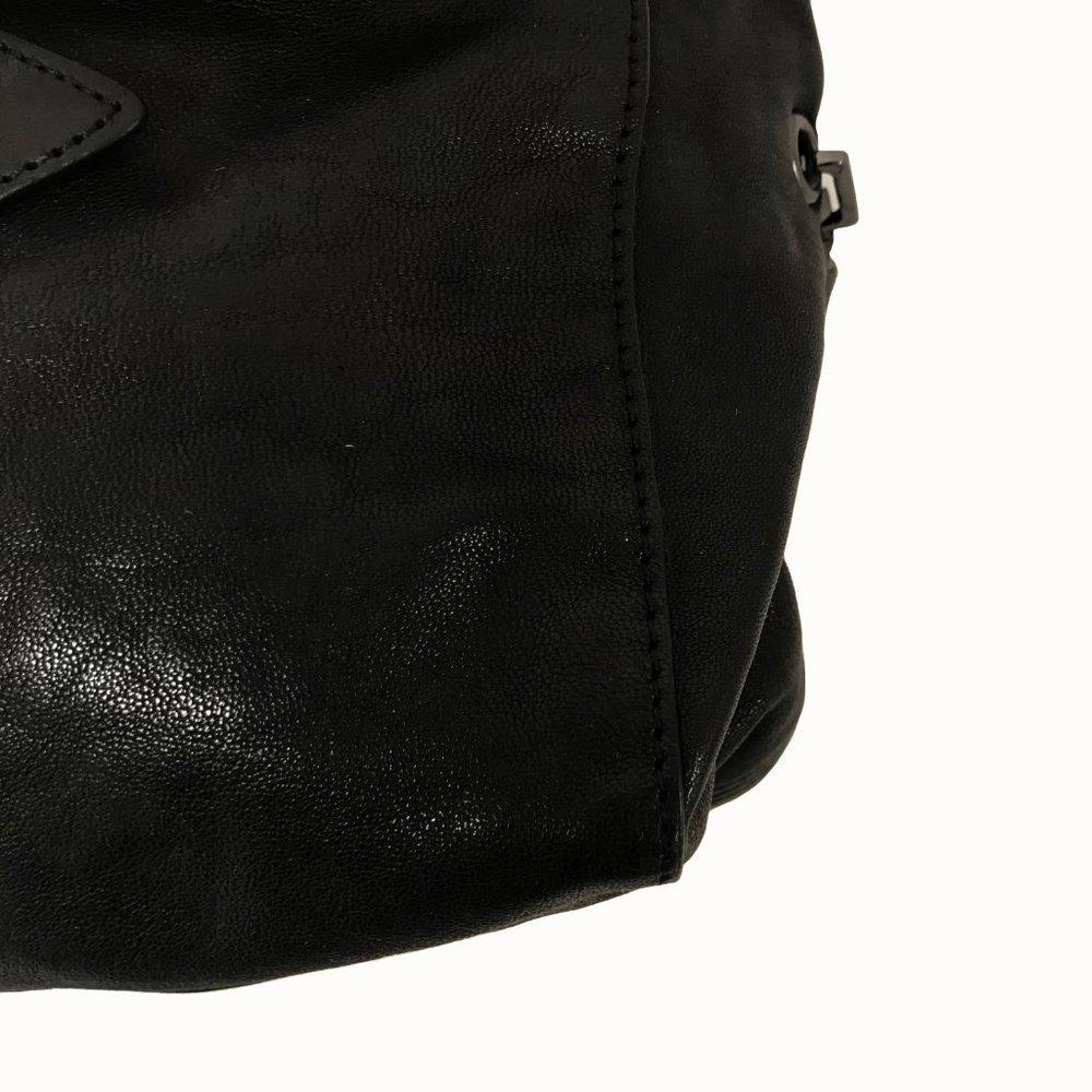 KOOBA Grove Black Leather Satchel