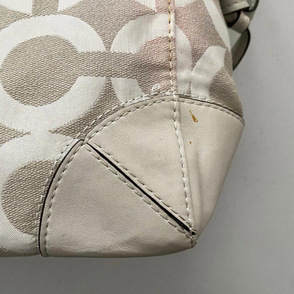 COACH 14515 Peyton Op Art Carryall Satchel Bag
