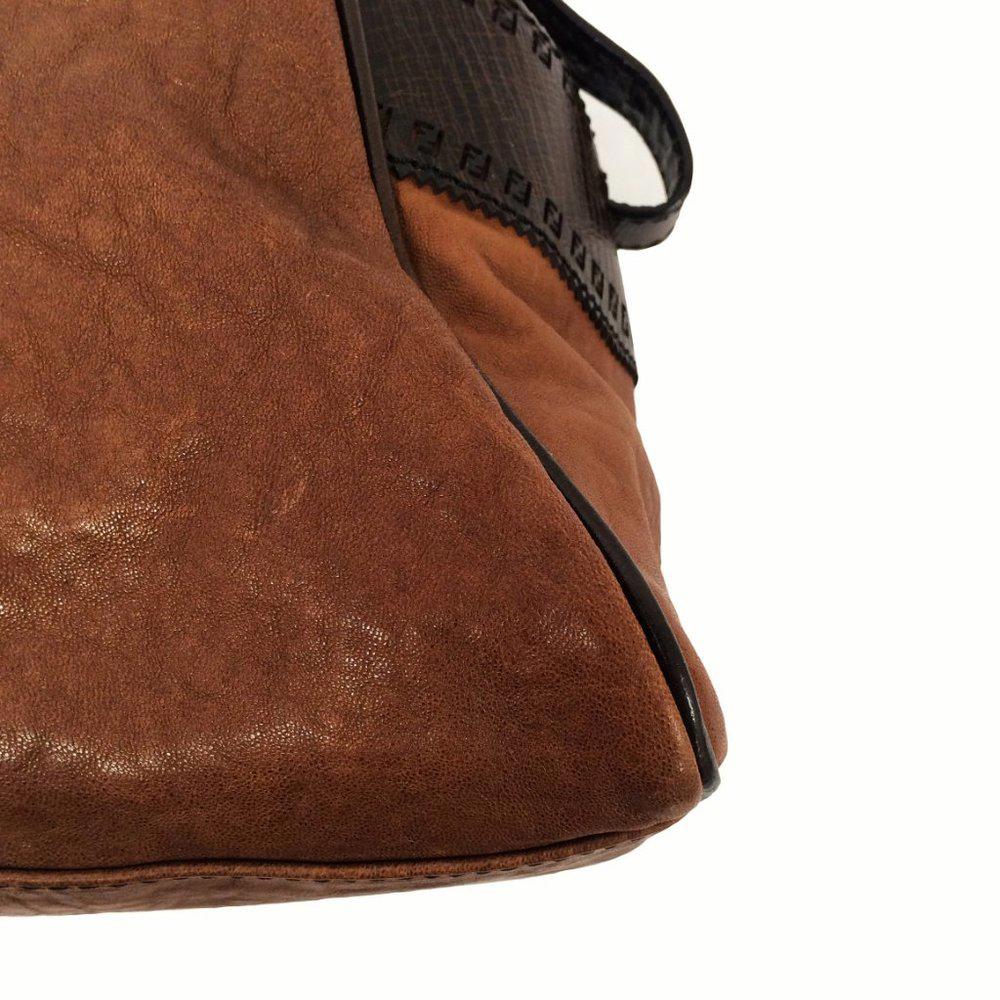 Fendi Du Jour Crisp Brown Nappa Leather Bag