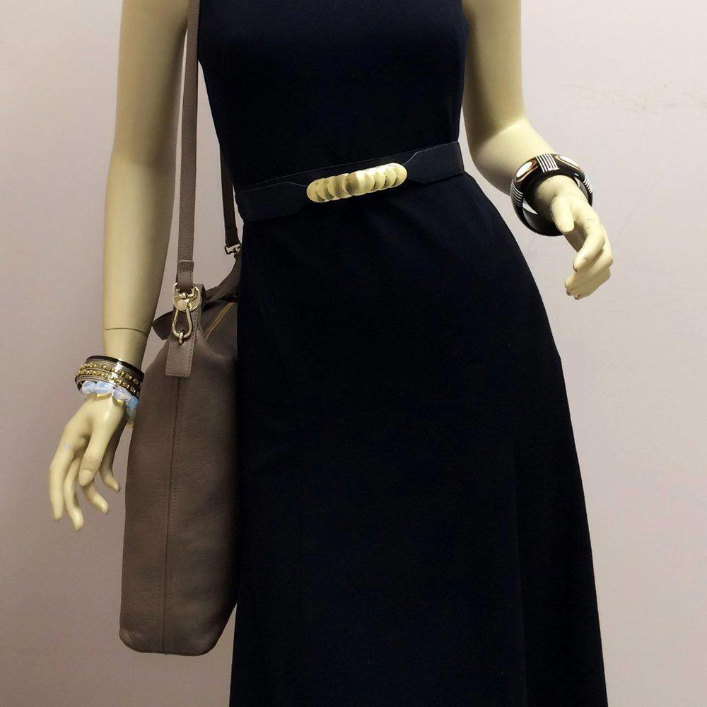 FURLA Melody Daino Leather Hobo Bag