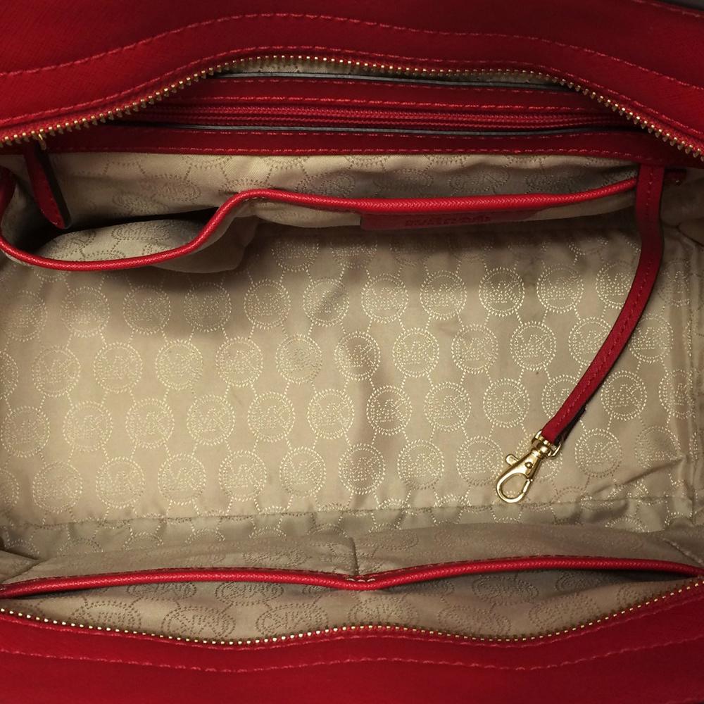Michael by Michael Kors Red Selma Bag