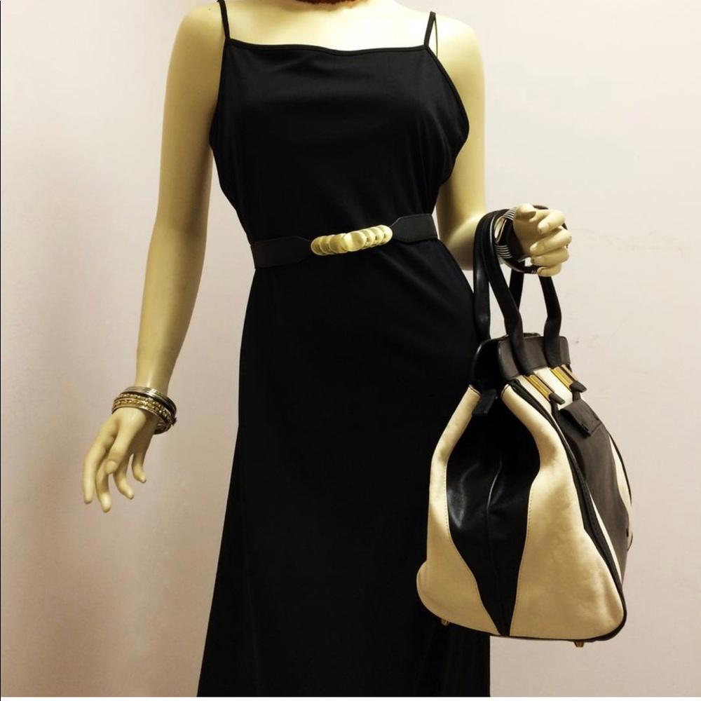Chloe Large Alice Husky Leather Satchel