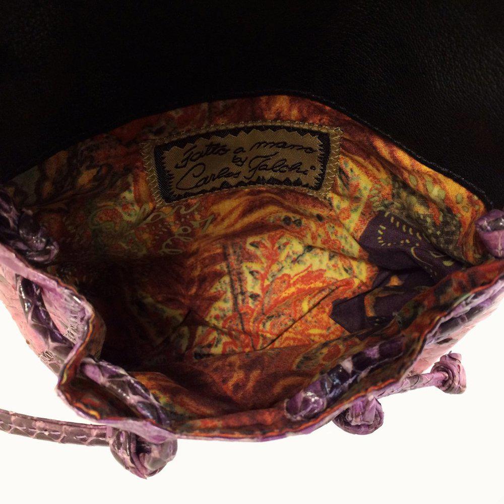 Carlos Falchi Fatto Amano Butterfly Bag