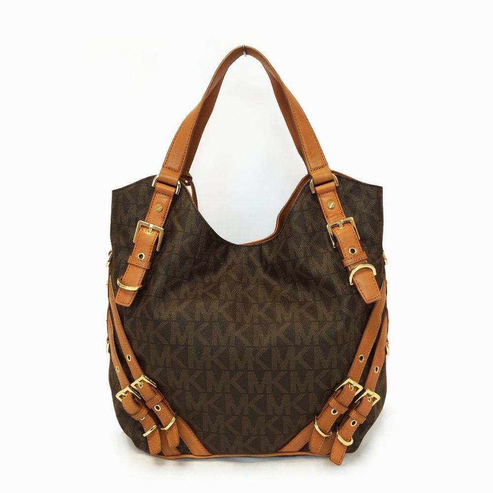 Michael by Michael Kors Milo Monogram Shoulder Bag