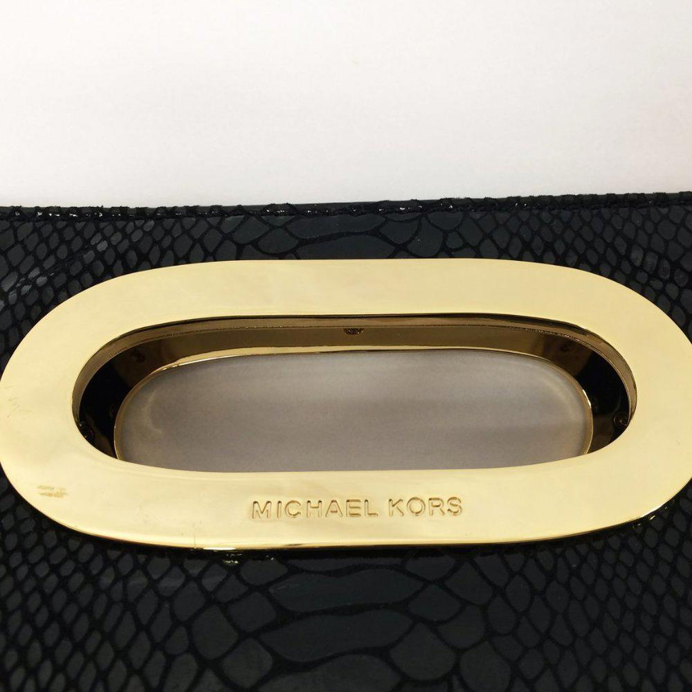Michael by Michael Kors Berkley Embossed Clutch