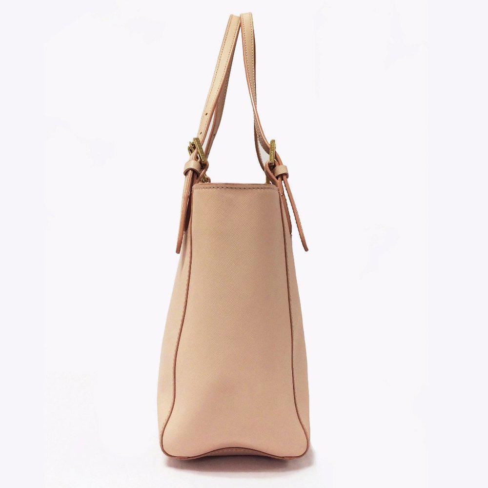 Tory Burch York Oak Small Buckle Tote