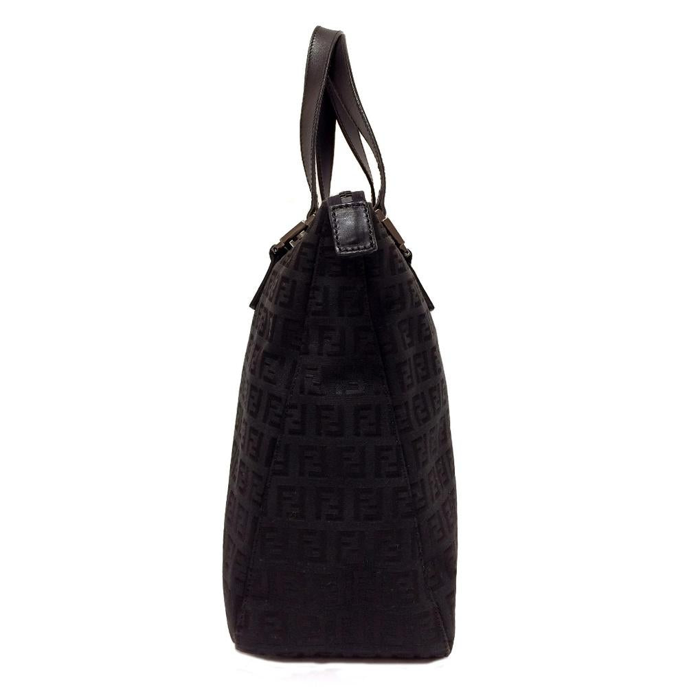 FENDI Zucca Roll Tote Bag