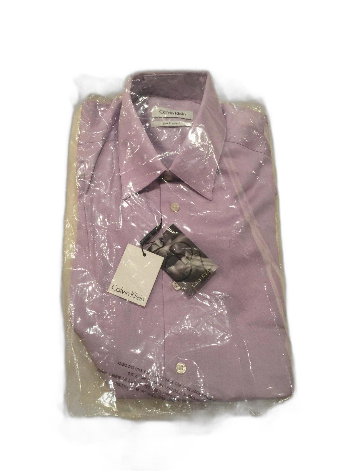 Calvin Klein Lilac Long Sleeve Shirt - New With Tags