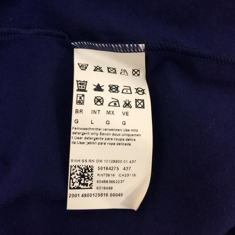 Boss by Hugo Boss Navy Blue Men T - Shirt Size L