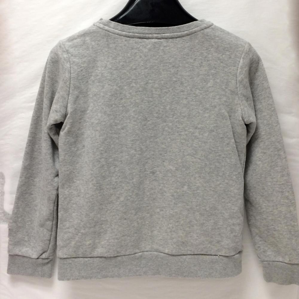 Karl Lagerfield Kids Girl Cotton Grey Cat Pullover