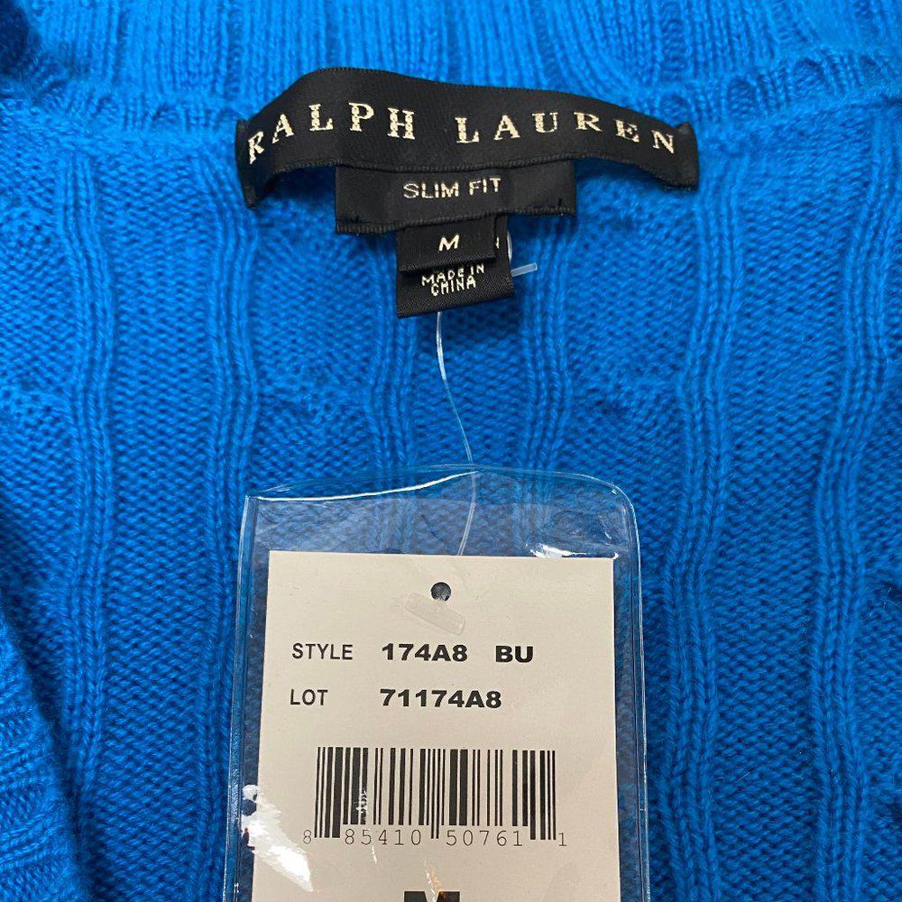 Ralph Lauren Blue Cashmere Sweater