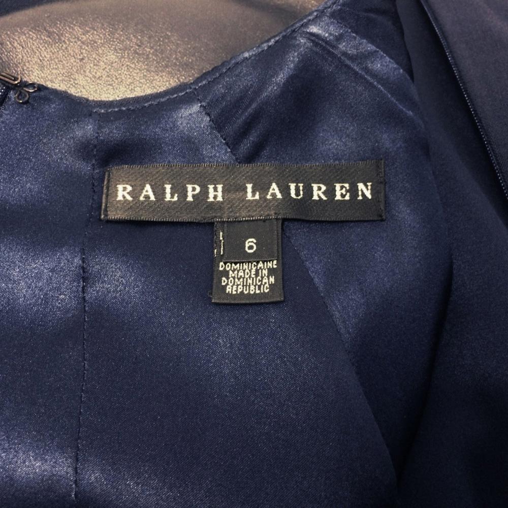 Ralph Lauren Shaded Navy Blue Dress