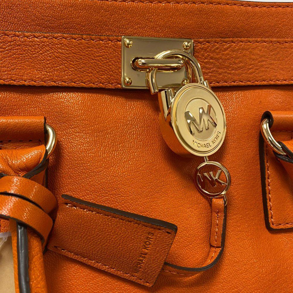 Michael by Michael Kors Tangerine Hamilton Bag