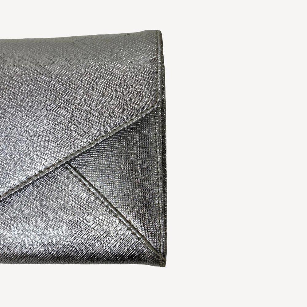 Tory Burch Silver Wristlet