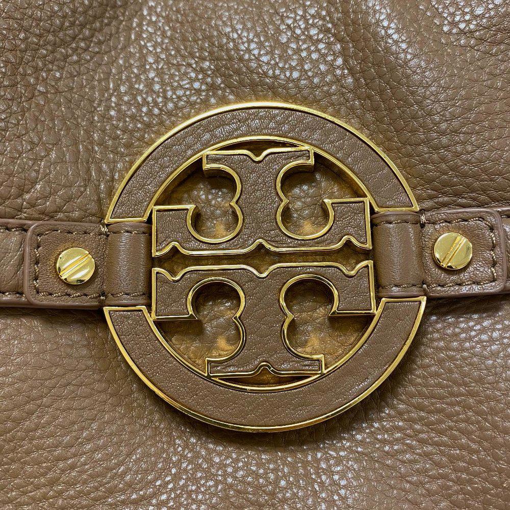 Tory Burch Amanda Taupe Hobo Bag