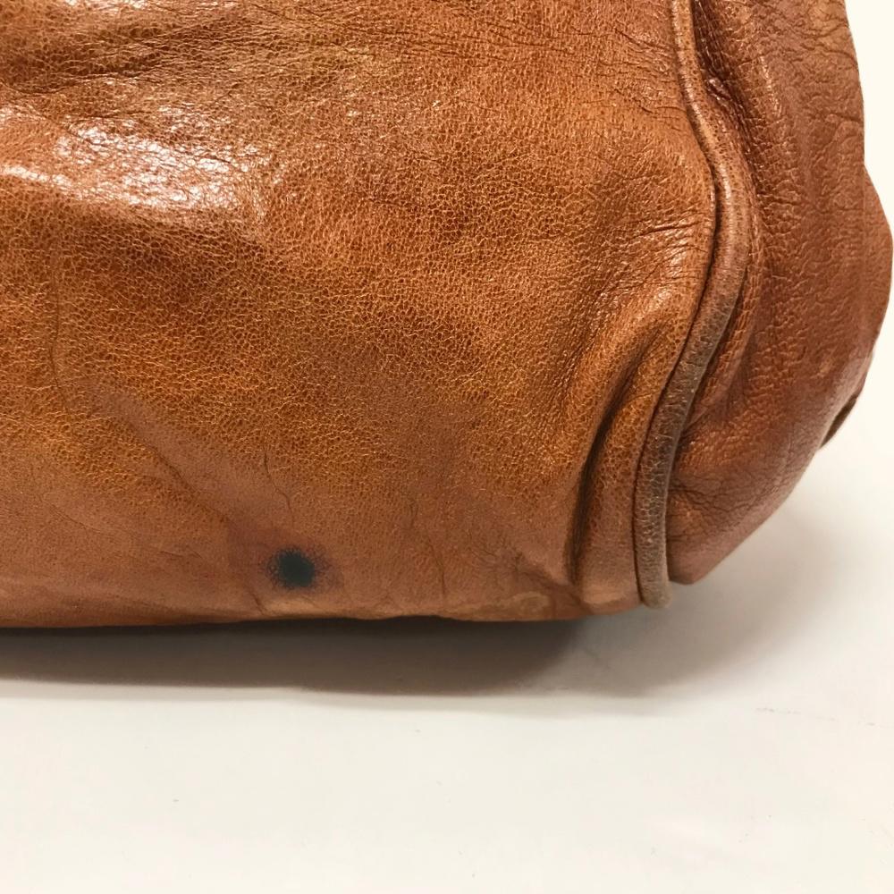 Chloe Ethel Nut Meg Leather Satchel Bag