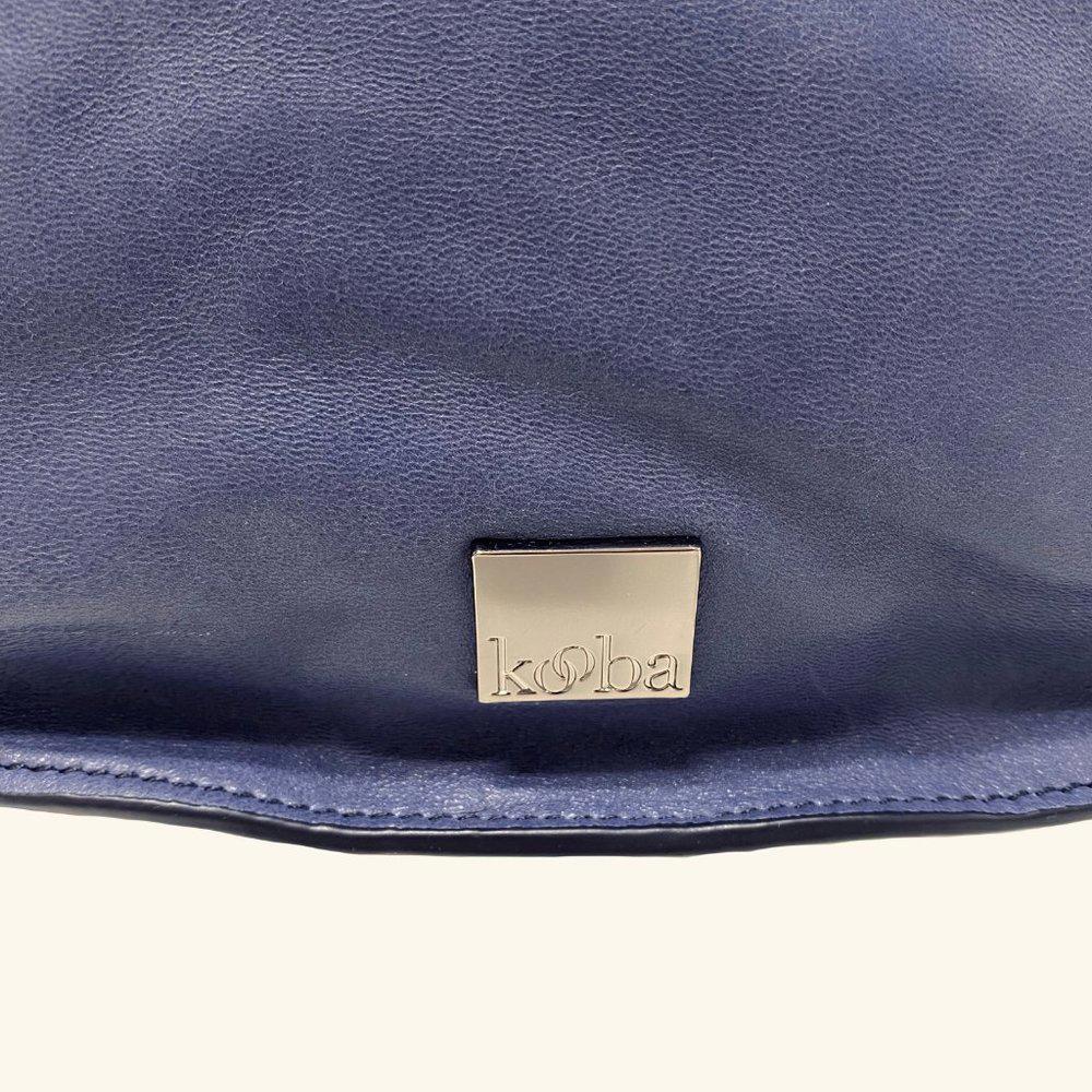 Kooba Leroy Denim Blue Crossbody Bag
