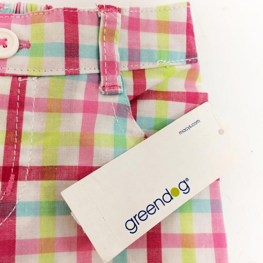 Greendog Bright Multicolor Checked Shorts