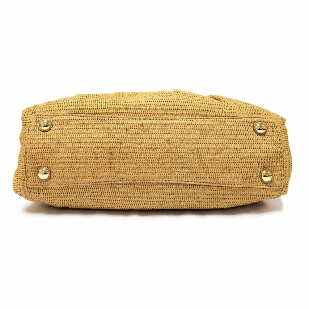 Michael by Michael Kors Natural Straw Satchel Bag