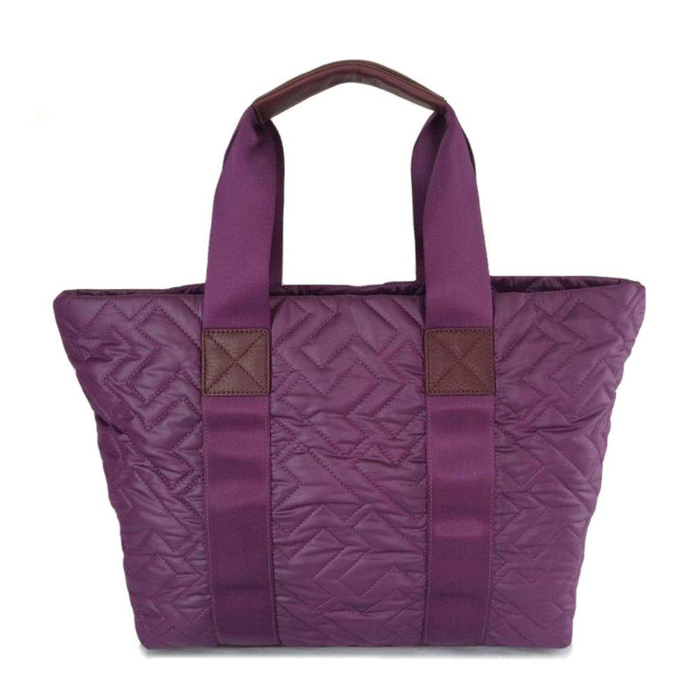 Tory Burch Ski Vintage Jayden Purple Tote