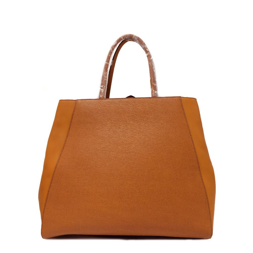 FENDI Vitello Elite Large 2Jours Tote
