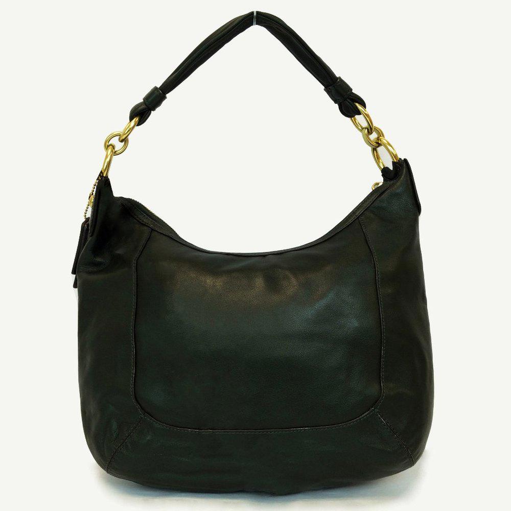 COACH 18287 Kristin Spectator Pine Leather Hobo