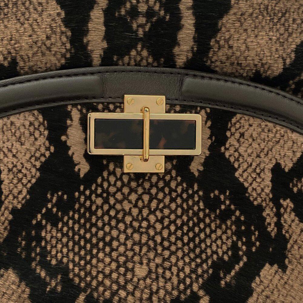 Tory Burch Resin Top Snakeprint Bag