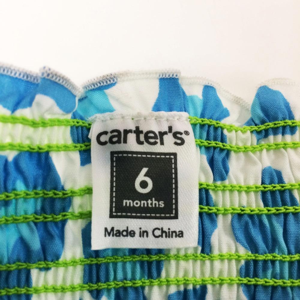 Carter's Playwear Blue Cheetah Sunsuit