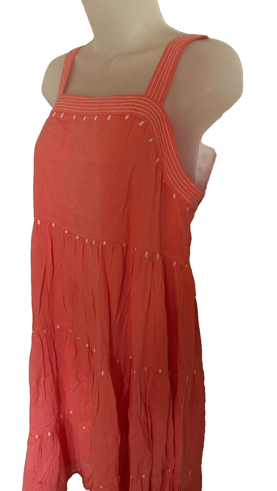 Old Navy Sleeveless Coral Summer Dress For Women Small Petite