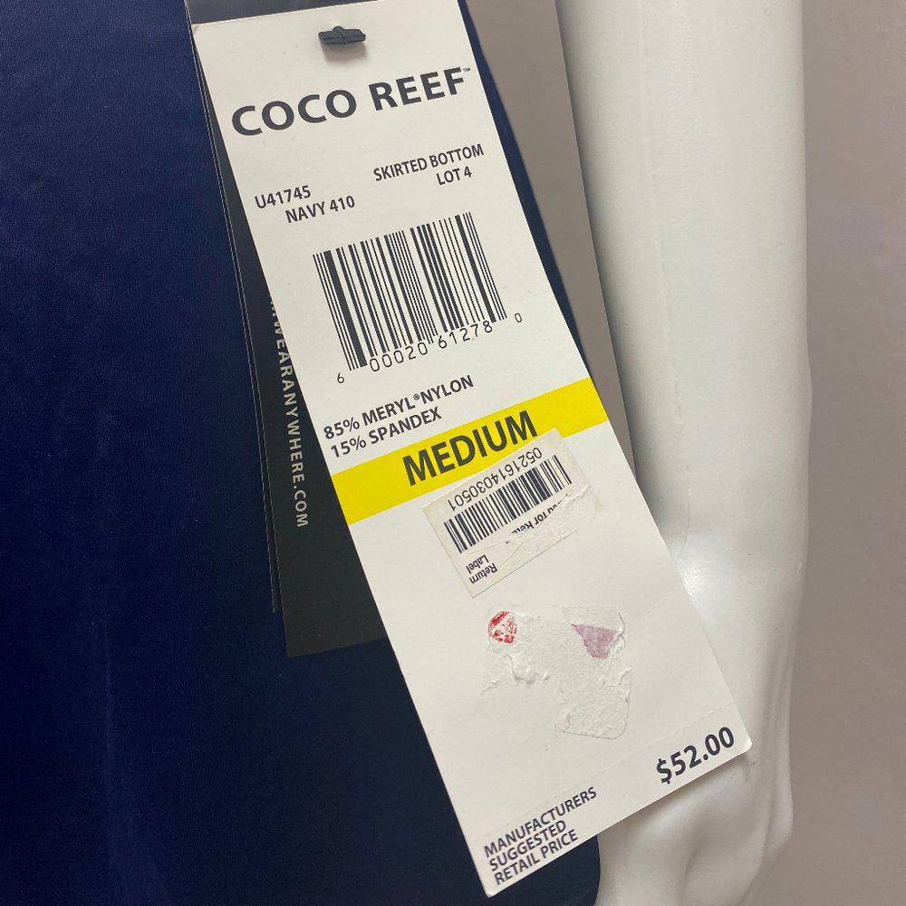 Coco Reef Navy Blue Swim Skort