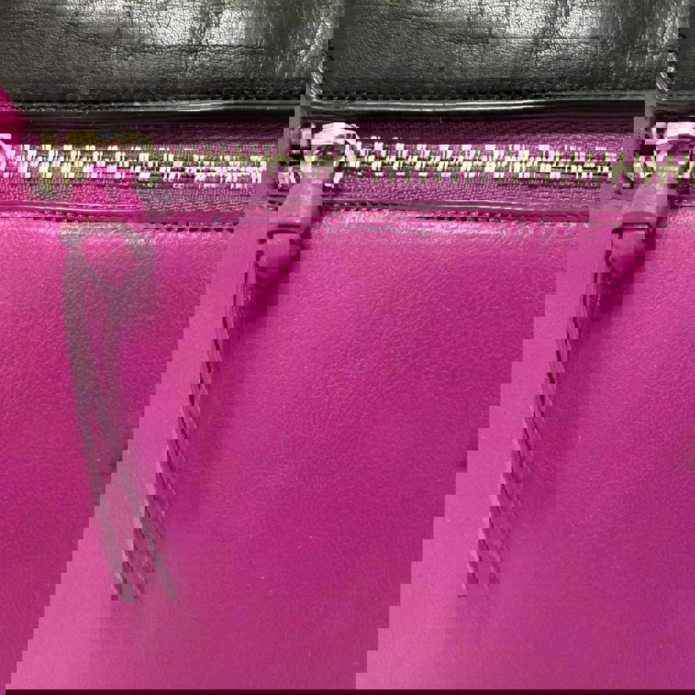 DVF Mimosa Snake Embossed Clutch