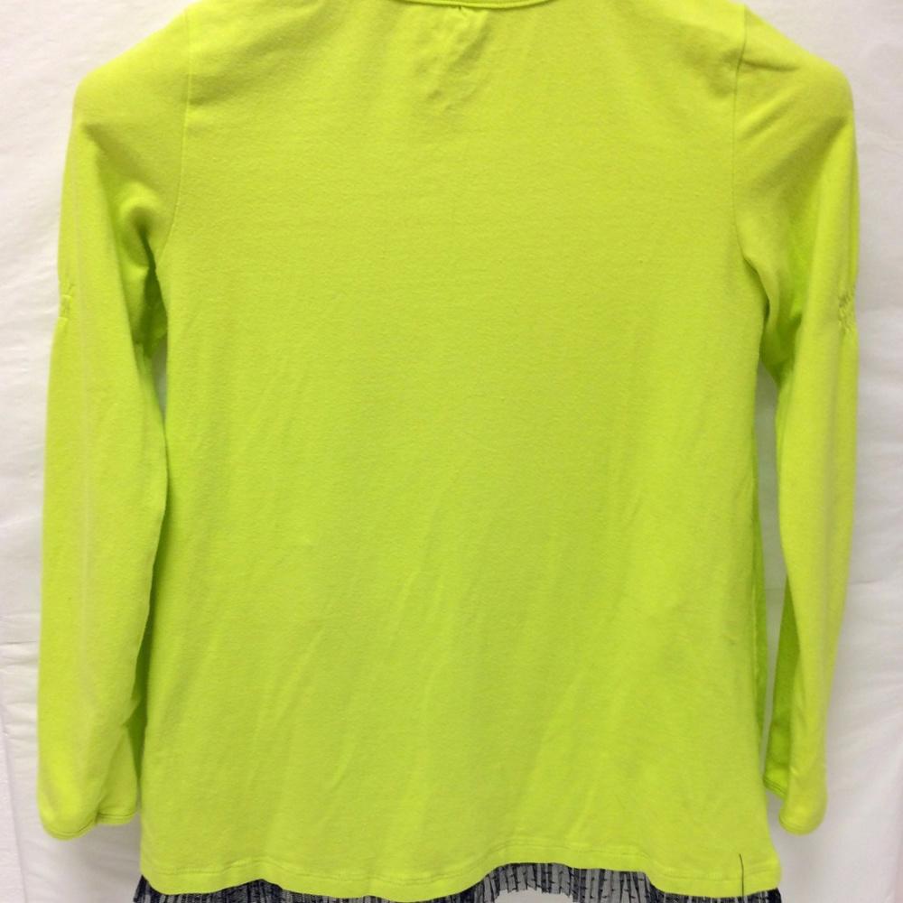 Deux Par Deux Green Shirt Cotton