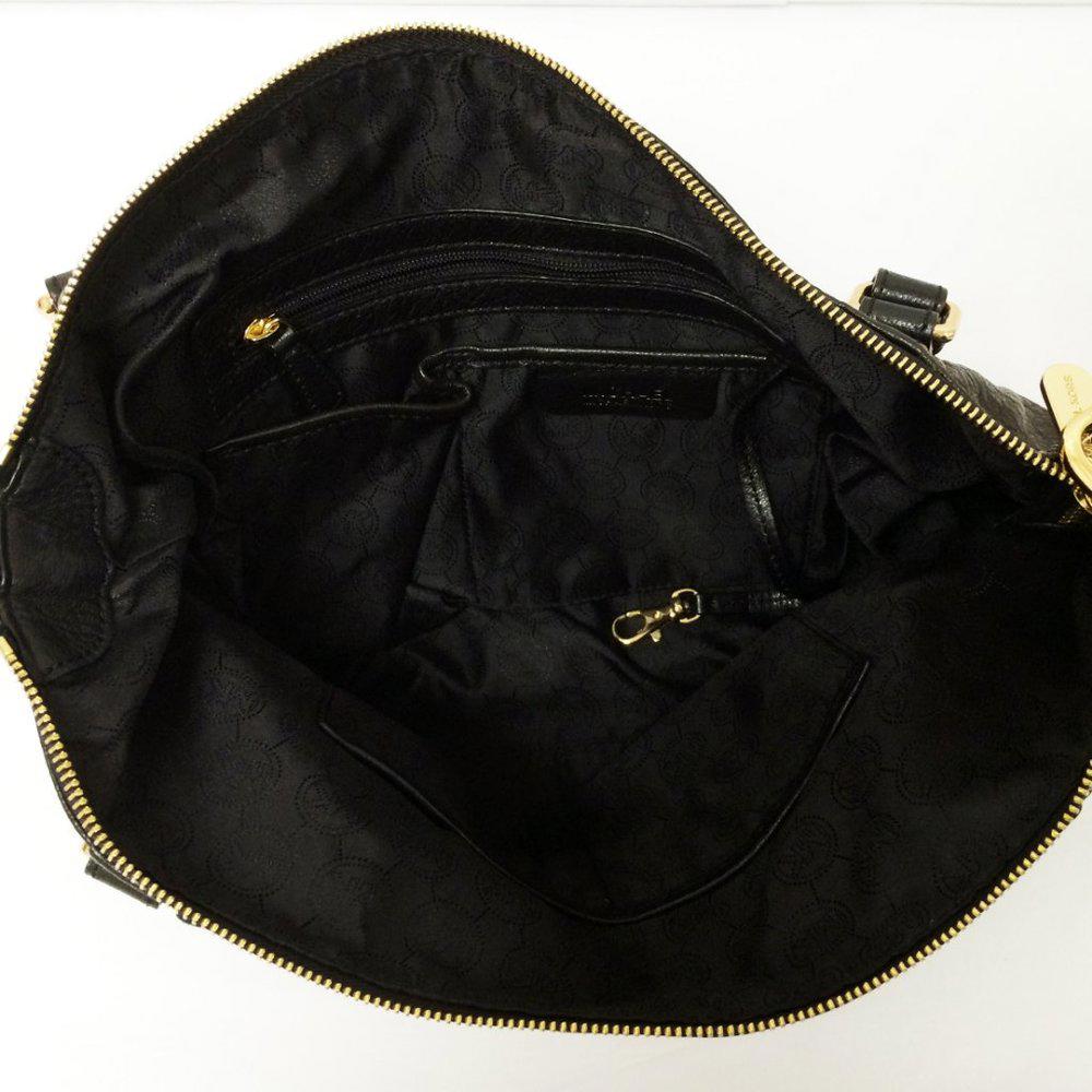 Michael by Michael Kors Top Zip Leather Satchel Bag