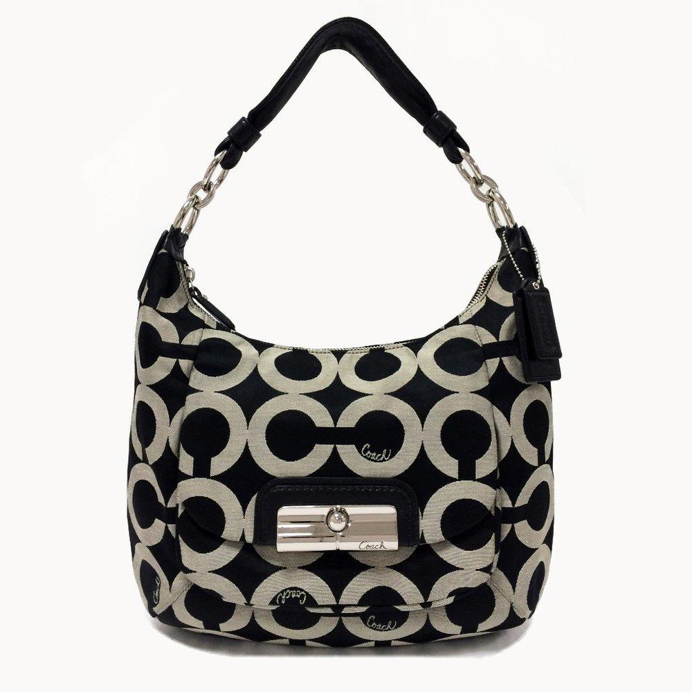 COACH Kristin 16784 OP Art Hobo Bag