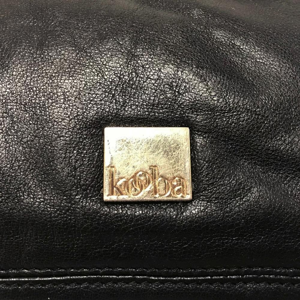 Kooba Black Leather Hobo Bag