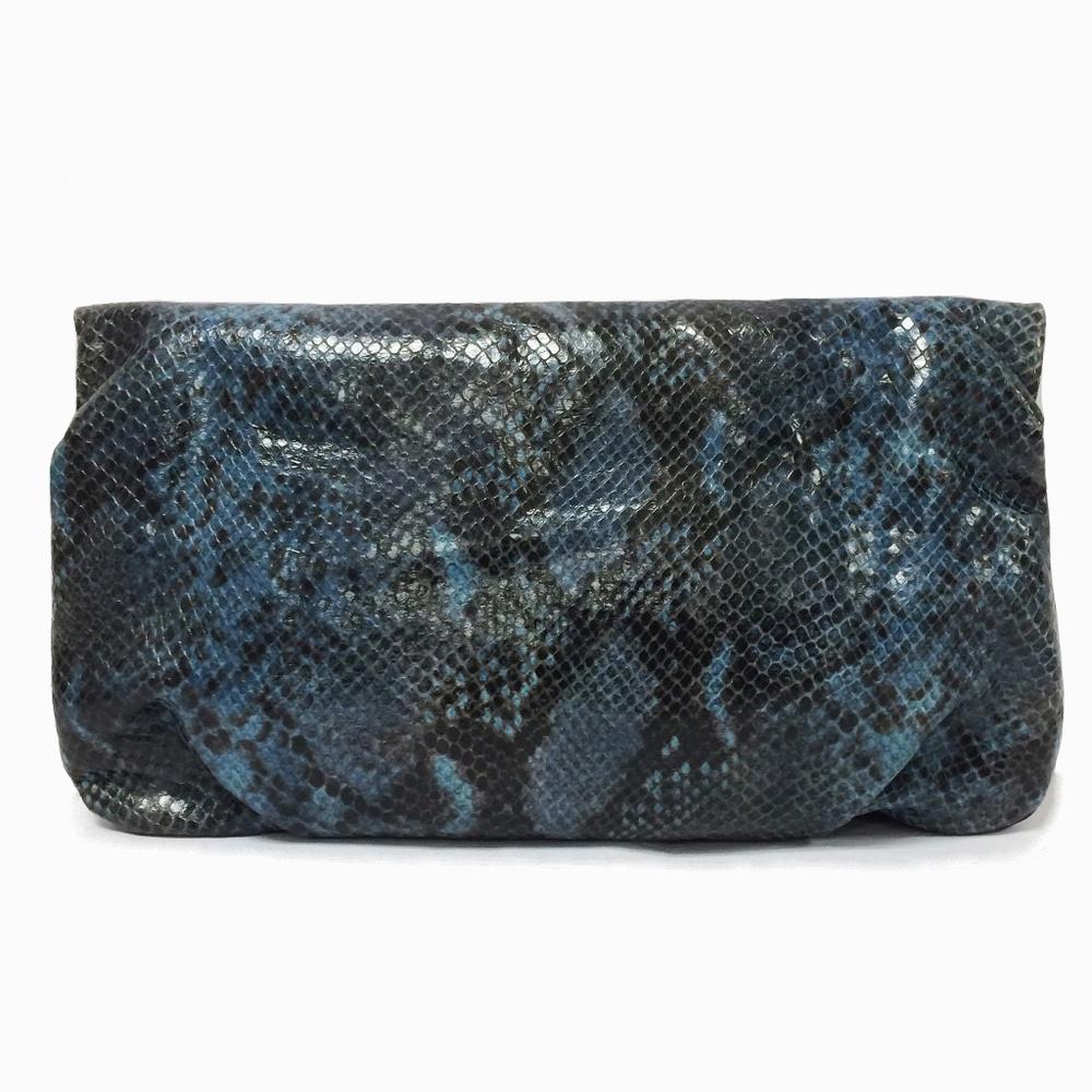 Elie Tahari Emory Python Embossed Bag