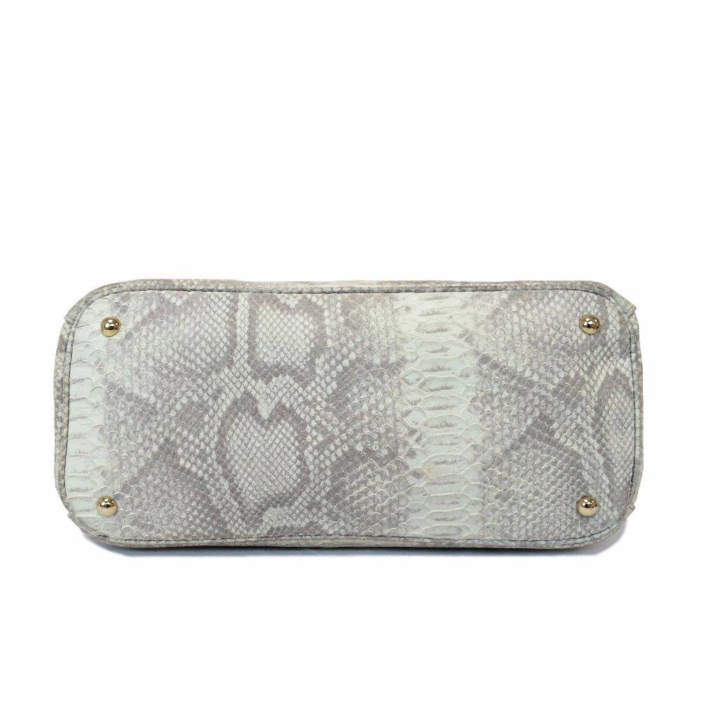 Furla Gemini Snake Embossed Shopper Tote